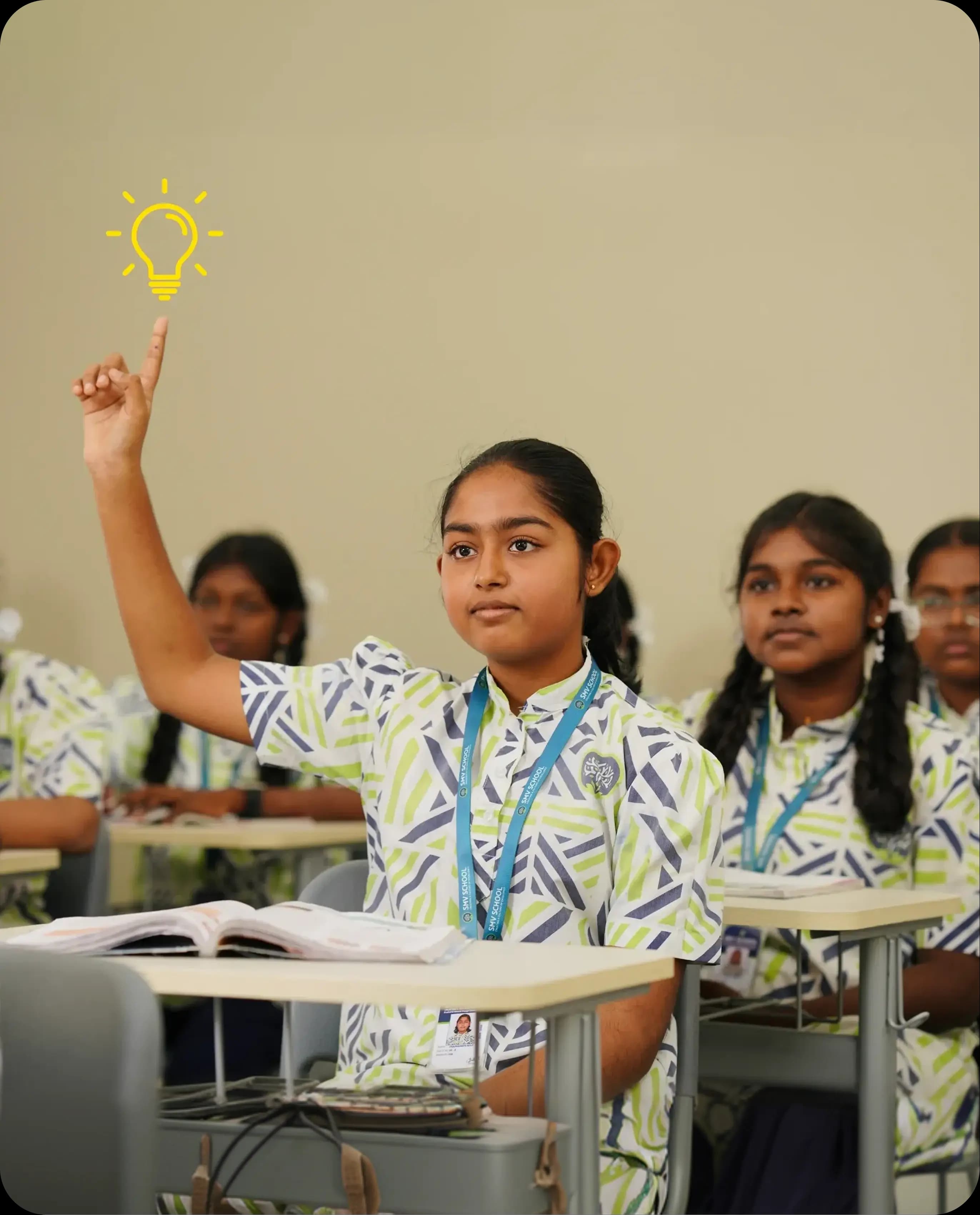 Students in classroom
